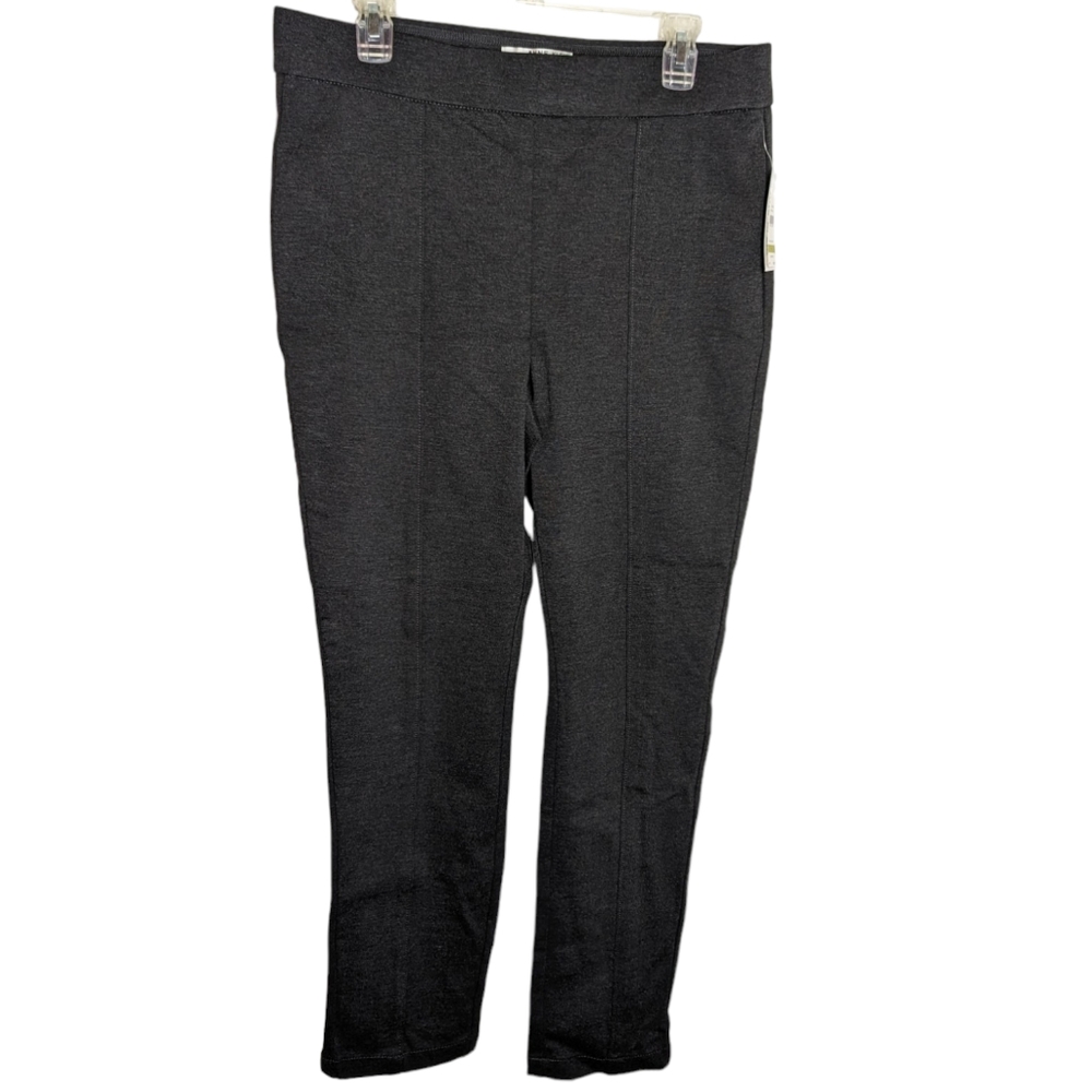 Anne Klein Pull On Legging Size 14 Charcoal Heather